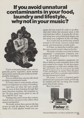 1971 Fisher Stereos - 