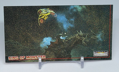 Mothra Desghidorah King of Monster Amada Wide Collection Trading Card No.28 1996-image