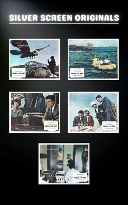 Godzilla vs The Thing 5x ORIGINAL UK FOH Lobby Cards Mother Ishirō Honda 1964-image