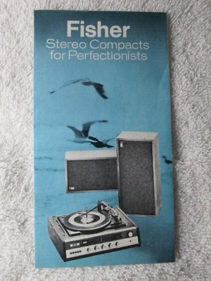 Vintage Fisher Stereo Components For Perfectionists Catalog 1971-image