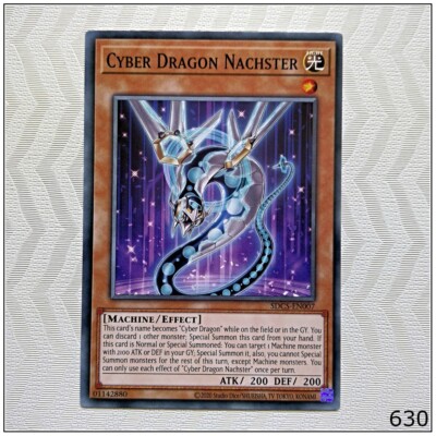 Cyber Dragon Nachster - SDCS-EN007 - Common Unlimited Yugioh-image