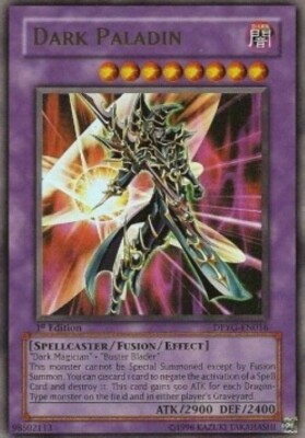 Yugioh-Dark Paladin-Ultra Rare-1st Edition-DPYG EN016 (MP)-image