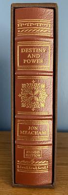 EASTON PRESS Destiny And Power SIGNED - GEORGE HW BUSH - Jon Meacham Limited-image