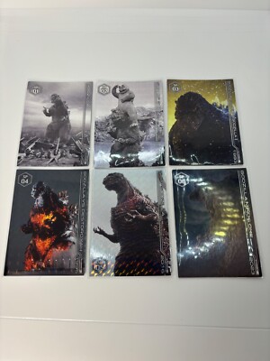 TOHO Godzilla Card Collection Rare card  SP Complete Set-image