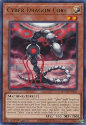 Cyber Dragon Core - MAGO-EN123 - Rare - 1st Edition x3 - Near Mint-image