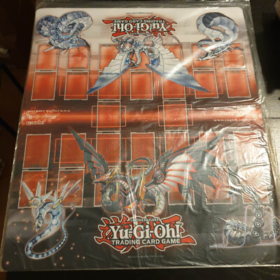 YuGiOh Official Cyber Dragon 2 Player Double Playmat *Sealed* NEW Double Rug-image