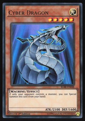 Cyber Dragon - BLRR-EN048 - Ultra Rare - 1st Edition Yugioh-image