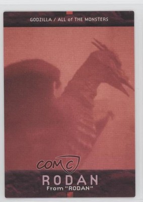 1996 Bandai Carddass Godzilla All of The Monsters Rodan #3 0b67-image