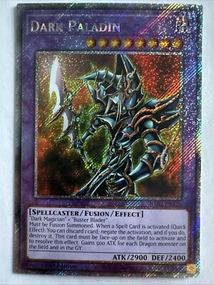 Dark Paladin (Platinum Secret Rare) RA03-EN126 Quarter Century Bonanza 1st Editi-image