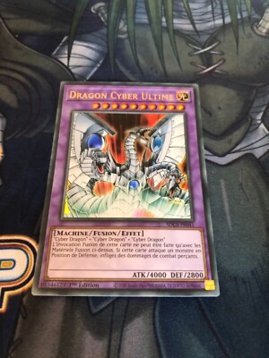 Ultra Rare Cyber Ultimate Dragon SDCS-FR041 Yugioh First Edition New -image