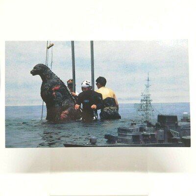 No.99 GodzillaVSDestroyer GOZILLA Card 100 Vol.3 TOHO EIGA 1995 MOVE Japan -image