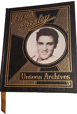 Elvis Presley UNSEEN ARCHIVES Book Collectors Limited Ed Leather Hard Cover-image
