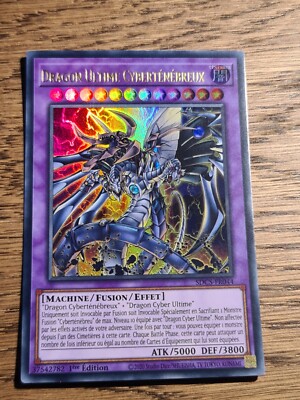 CYBERDARK END DRAGON●YUGIOH●SDCS●2021●FRENCH●ULTRA RARE●1st EDITION●NM #05351-image