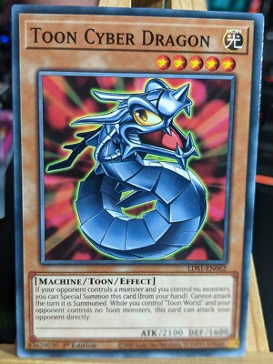 Toon Cyber Dragon LDS1-EN062 Common LP/NM Yugioh Cards-image
