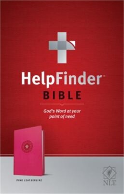 Helpfinder Bible NLT: God's Word at Your Point of Need (Leather / Fine Binding)-image