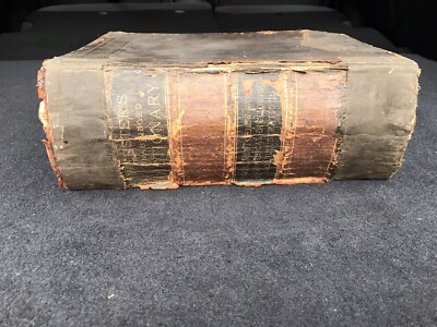 Antique Webster's Dictionary Unabridged Edition 1883-image