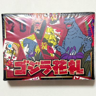GODZILLA Hanafuda Japanese Playing Cards 70th Anniversary 2024 Japan Limited NEW-image