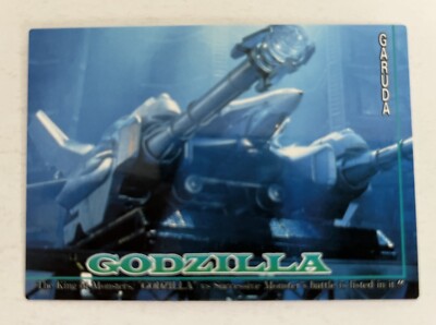 Godzilla King of Monsters trading card (Amada, 1995) #75, Garuda; Ex/NM-image