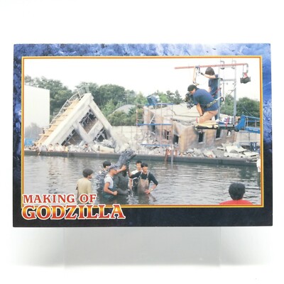 No.42 Godzilla Card Godzilla Mothra King Ghidora All Attack AMADA 2001 Japan-image