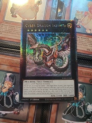Cyber Dragon Infinity (Quarter Century Secret Rare) RA04-EN068 Quarter...-image