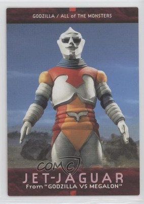 1996 Bandai Carddass Godzilla All of The Monsters Jet-Jaguar #35 0b67-image