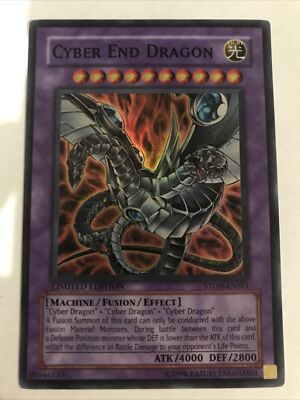 Yu-Gi-Oh! TCG Cyber End Dragon Strike of Neos STON-ENSE1 Limited Super Rare-image