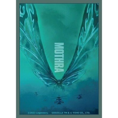 Broccoli 65 Character Standard Card Sleeves Godzilla King of the Monsters Mothra-image