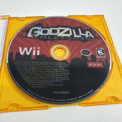 Godzilla: Unleashed (Nintendo Wii, 2007) DISC ONLY TESTED AND WORKING-image