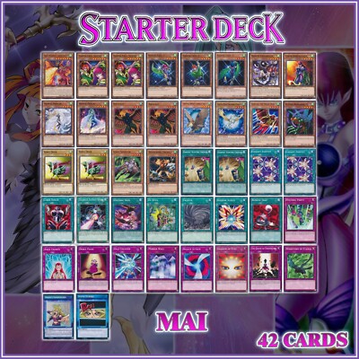 MAI HARPIE STARTER DECK 42 | Lady Sisters Dancer Queen Duelist Kingdom YuGiOh-image