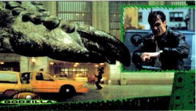 1998 Inkworks Godzilla Supervue Trading Cards Promo P1-image