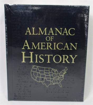 National Geographic Almanac of American History 2006 Hardback Leather Deluxe-image