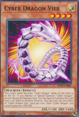 1X NM Cyber Dragon Vier - Various Sets - Common Unlimited/1st Edition yugioh-image