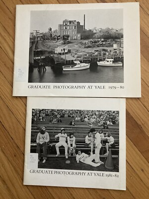 Photography At Yale 1979 To 1982 ￼ exhibition 1st graduate Catalog @ yale-image