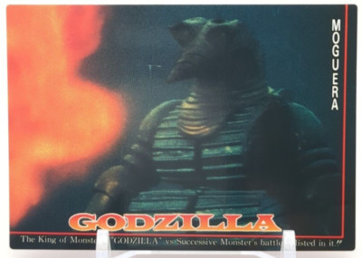 Moguera #29 Godzilla trading collection Card Amada Movie 1995 TCG Japan-image