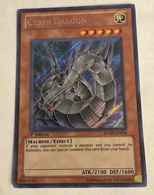 Cyber Dragon RYMP-EN059 Secret Rare 1st Edition VLP-image