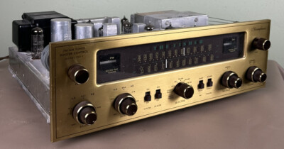 THE FISHER 100T STEREO TUBE PREAMPLIFIER AS/IS-image