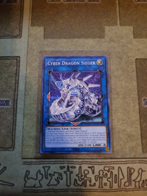 YUGIOH TCG CYBER DRAGON SIEGER LDS2-EN034 COMMON 1ST ED NM -image