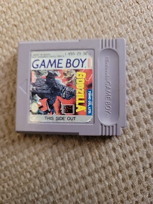 Nintendo Game Boy Godzilla 1990 Original Cartridge Authentic-image