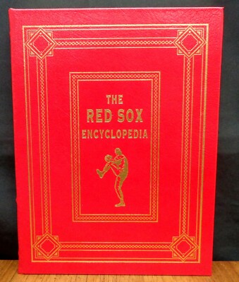 THE RED SOX ENCYCLOPEDIA By Robert S. Redmount Easton Press Leather-image