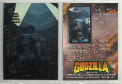 1996 Godzilla (JPP/Amada) CHROMIUM 