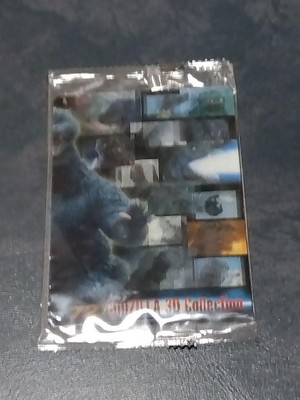 Morinaga Weffers Godzilla 3D Collection Trading Card No.72 PP/PE Material-image