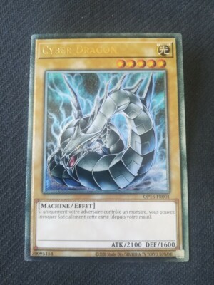Yu-gi-oh! Cyber Dragon OP16-FR001 Ultimate Rare-image