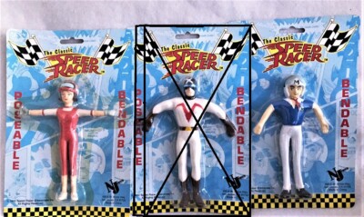 SPEED RACER  and TRIXIE 2 BENDIES MINT on CARDS JAPANESE ANIME MACH 5 GOGOGO-image