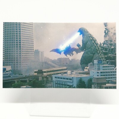No.61 GodzillaVSDestroyer GOZILLA Card 100 Vol.3 TOHO EIGA 1995 MOVE Japan -image
