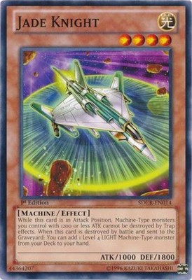 Jade Knight - SDCR-EN014 - Common - 1st Edition - Moderately Played-image