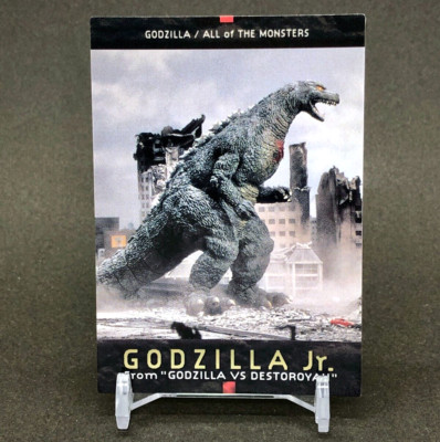 Godzilla Jr. Godzilla / All of The Monsters Carddass 1st ED 65 Vintage 1996 Toei-image