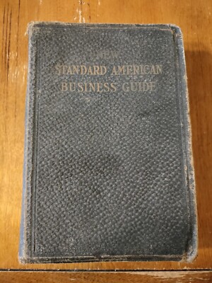 New Standard American Business Guide Gordon Sapp Publisher 1918 512 Pages-image