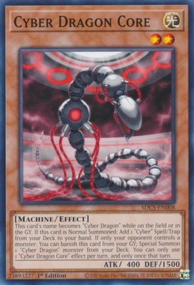 Cyber Dragon Core - SDCS-EN008 - Common - 1st Edition - Near Mint-image