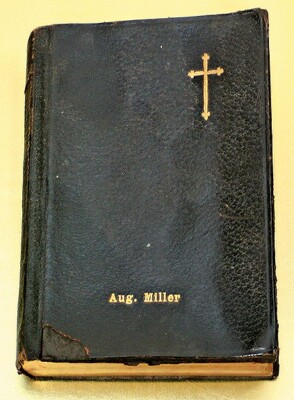 1870s Evangelish=Lutherische German Pocket Song Book-image