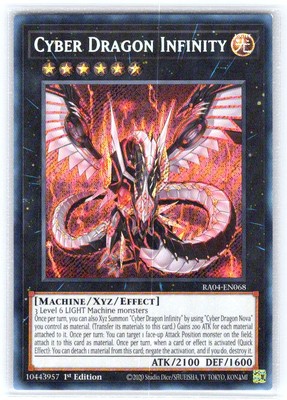 Quarter Century Stampede #RA04-EN068 Cyber Dragon Infinity (Secret Rare)-image